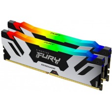 32GB (Kit of 2*16GB) DDR5-6400 Kingston FURY® Renegade RGB Silver CL32